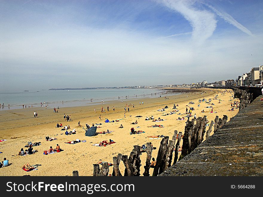 Landscape of Normandy, Northern France