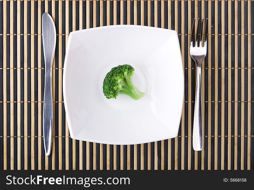 Fresh vegetables in white dish. Fresh vegetables in white dish
