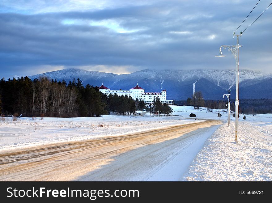 Winter at Bretton Woods, New Hampshire