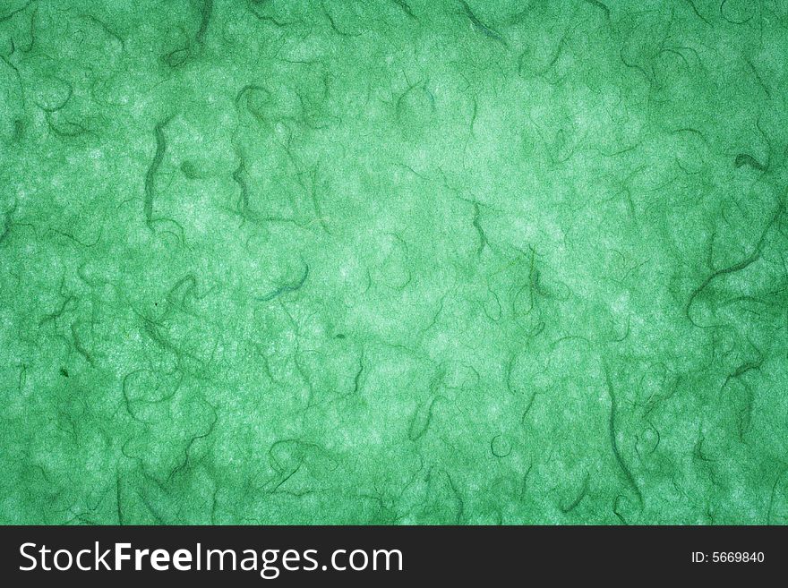 Green paper texture