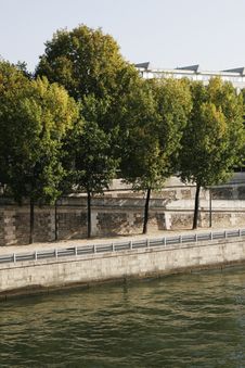 Seine River, Paris, France Royalty Free Stock Photo