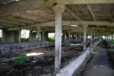 Abandoned Farm. Near Chernobyl Area. Kiev Region Royalty Free Stock Photography Abandoned Farm. Near Chernobyl Area. Kiev Region Royalty Free Stock Photography