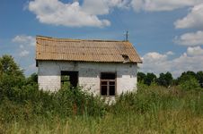 Abandoned Farm. Near Chernobyl Area. Kiev Region Royalty Free Stock Photos Abandoned Farm. Near Chernobyl Area. Kiev Region Royalty Free Stock Photos