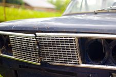 Closeup Of Broken Car Headlight Royalty Free Stock Images Closeup Of Broken Car Headlight Royalty Free Stock Images