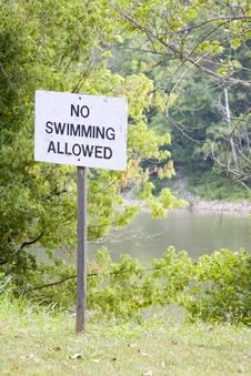 No Swimming Sign Royalty Free Stock Images No Swimming Sign Royalty Free Stock Images