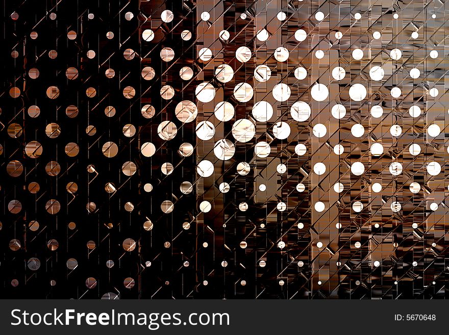 Abstract background with dot pattern