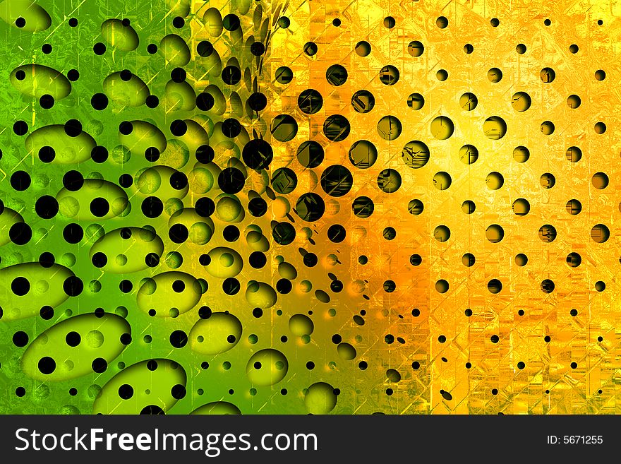 Abstract background with halftone pattern