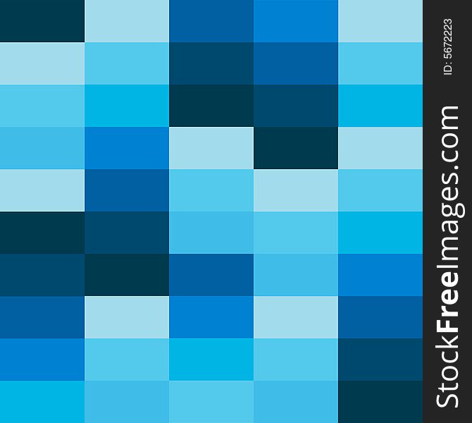 Square stylish background in blue tones. Square stylish background in blue tones