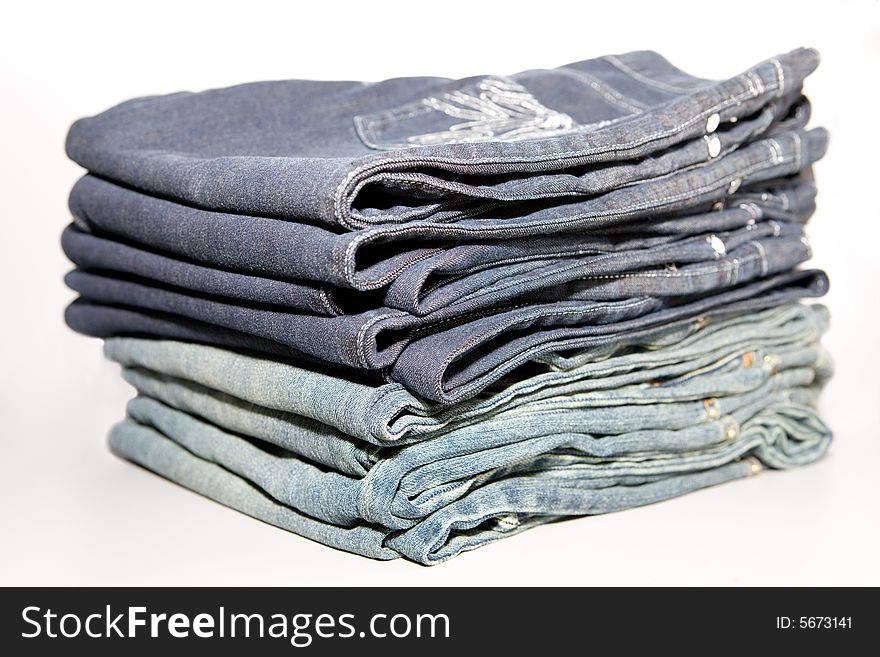 Modern Jeans Isolated
