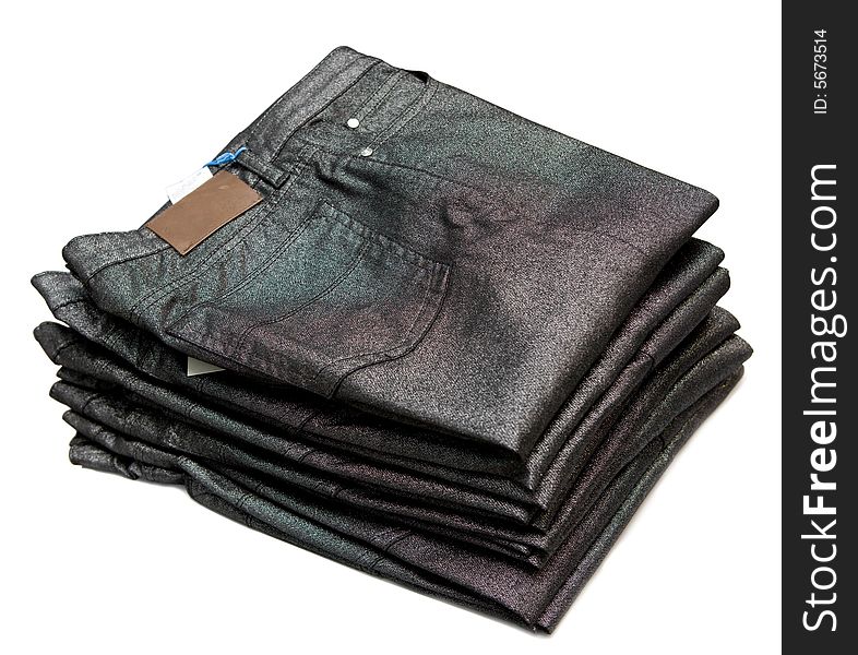 Modern Jeans Isolated