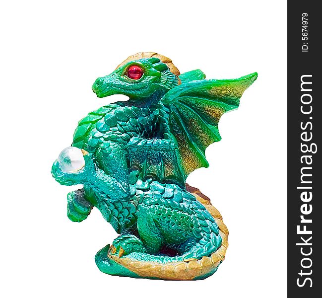 A Decorative Ceramic Dragon