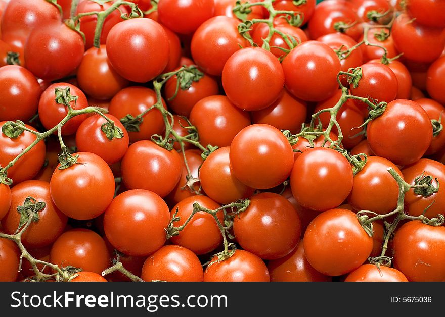 Picture of a market place. Picture of a market place