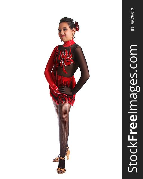 11 year old girl, latin dancer. 11 year old girl, latin dancer