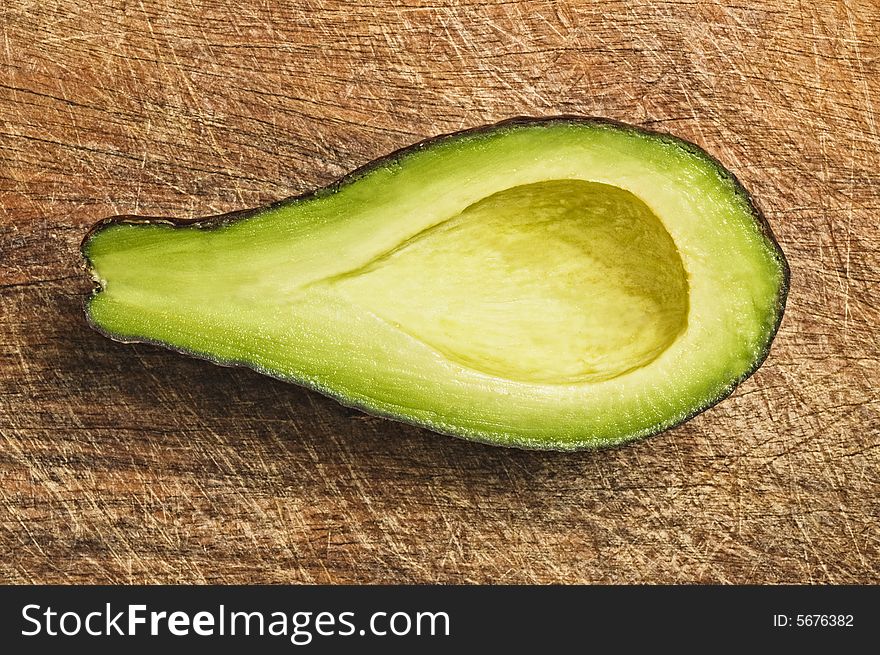 Slice Of Avocado Pear