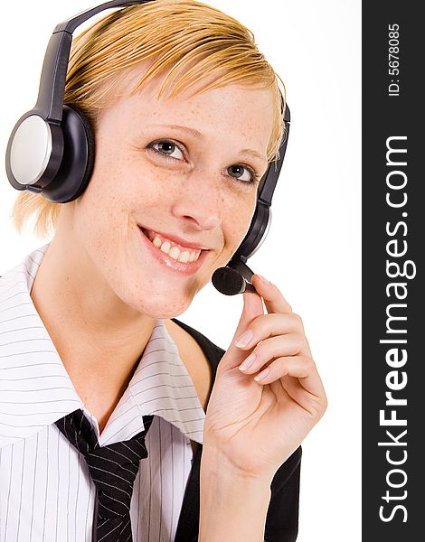 Woman From A Helpdesk