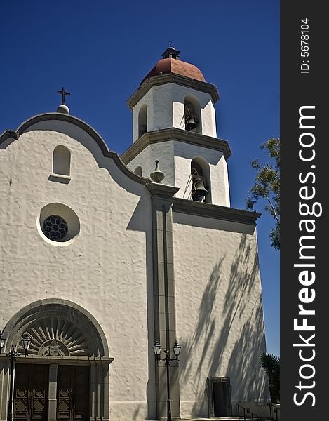 This is the basilica at Mission San Juan Capistrano. This is the basilica at Mission San Juan Capistrano