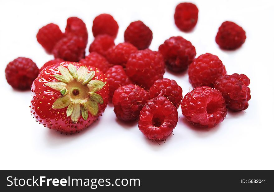 Raspberry And Strawberry