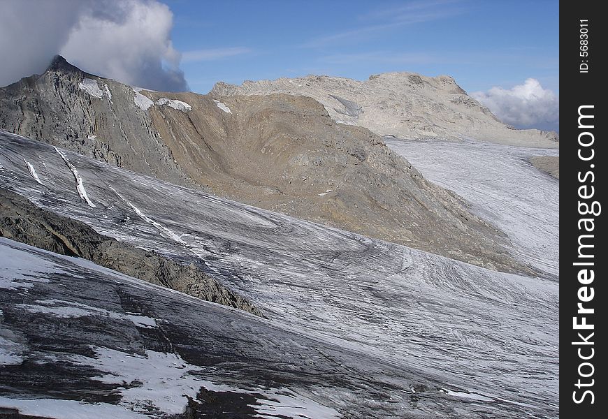 Mountain Landscape Glacier