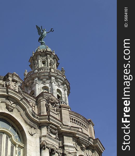 North dome of The Great Theater of Havana