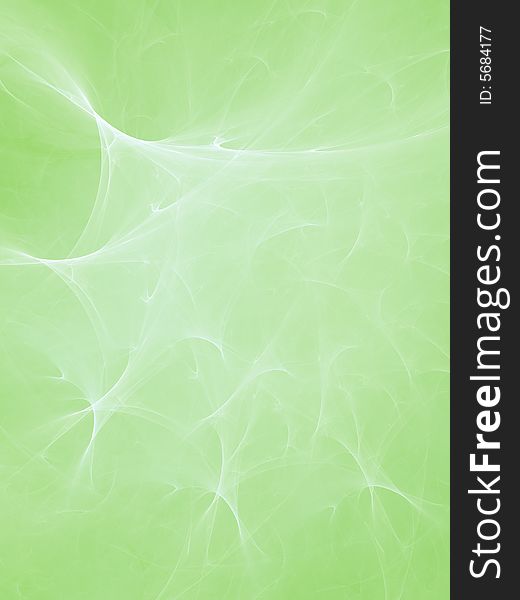 Abstract green background. Fractal image