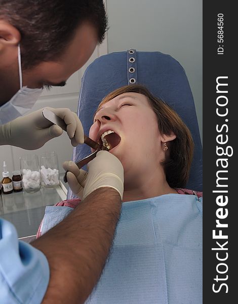 Dental background: work in clinic (operation, tooth replacement). Dental background: work in clinic (operation, tooth replacement)