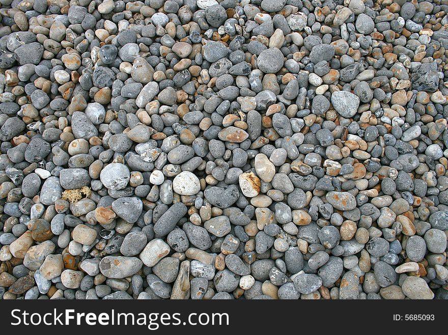 Pebble stone texture from above. Pebble stone texture from above