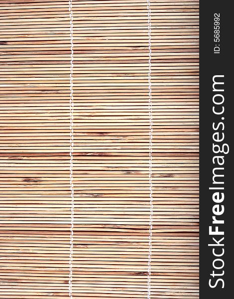 Bamboo mat -you can use as background. Bamboo mat -you can use as background