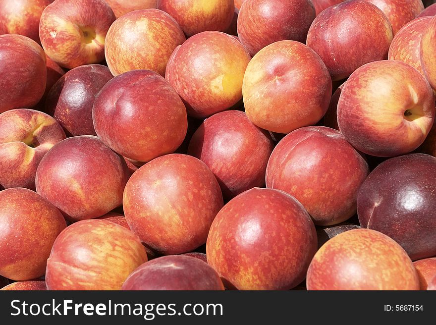 Peaches At The Market