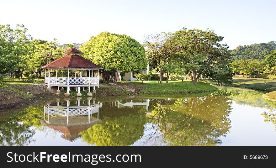 Gazebo on the Lake