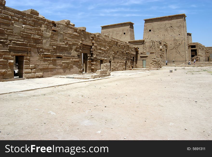 Ptolemy Temple On The Island Of Philae