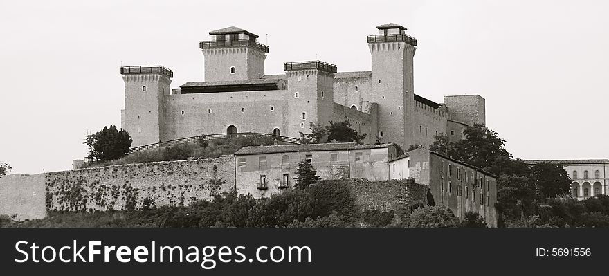 The Castle Of Spoleto