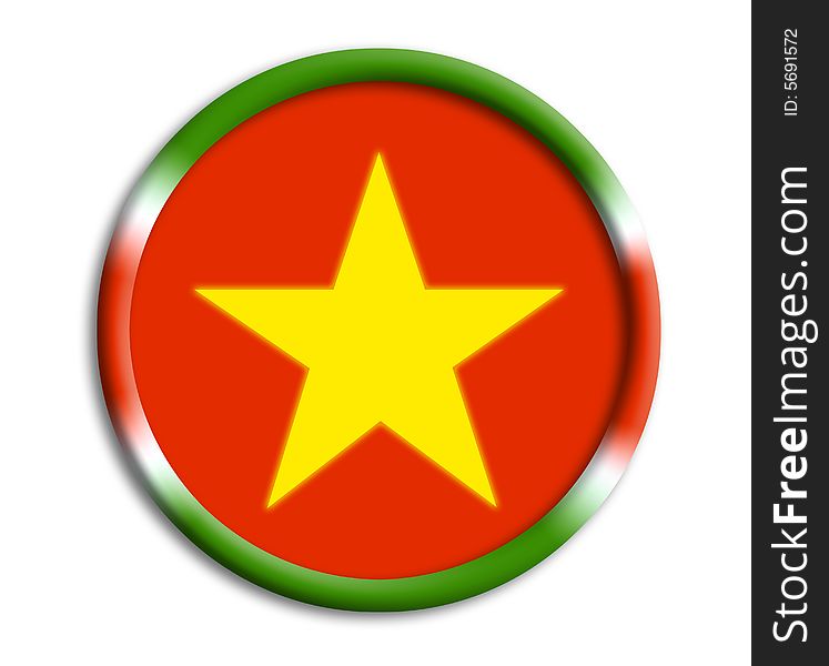 Suriname shield for olympics on white background