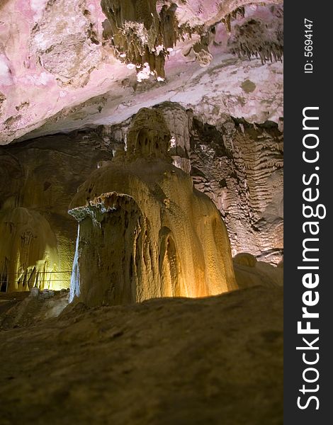 Emine-bair-hosar (Mammoth's) cave, Chatyrdag plateau, Crimea, Ukraine. Emine-bair-hosar (Mammoth's) cave, Chatyrdag plateau, Crimea, Ukraine