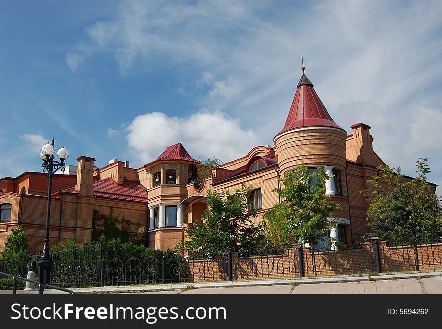 Typical architecture in modern residential area of Kiev. Typical architecture in modern residential area of Kiev