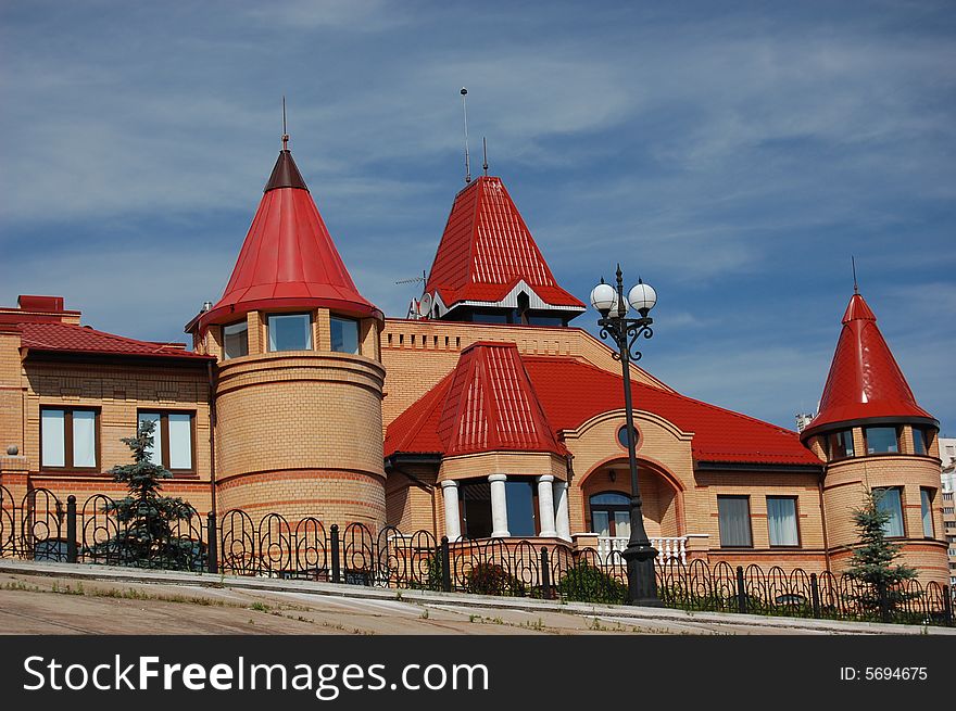 Typical architecture in modern residential area of Kiev. Typical architecture in modern residential area of Kiev