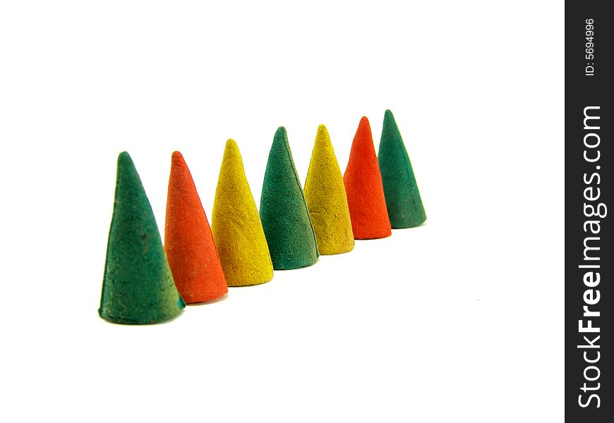Colorful Cone Incenses