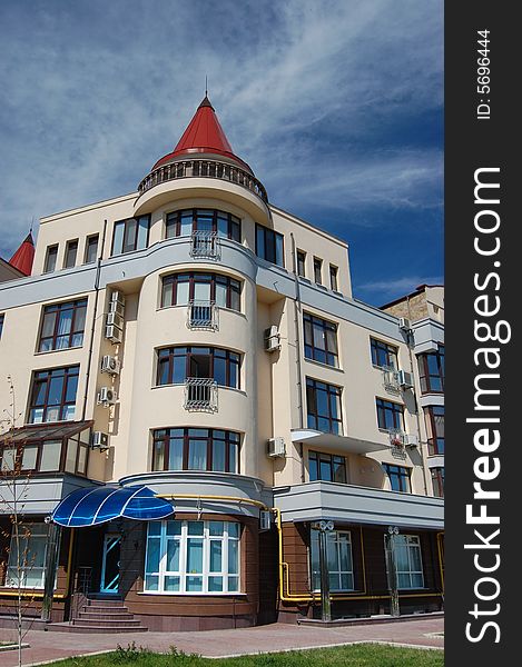 Typical architecture in modern residential area of Kiev. Typical architecture in modern residential area of Kiev