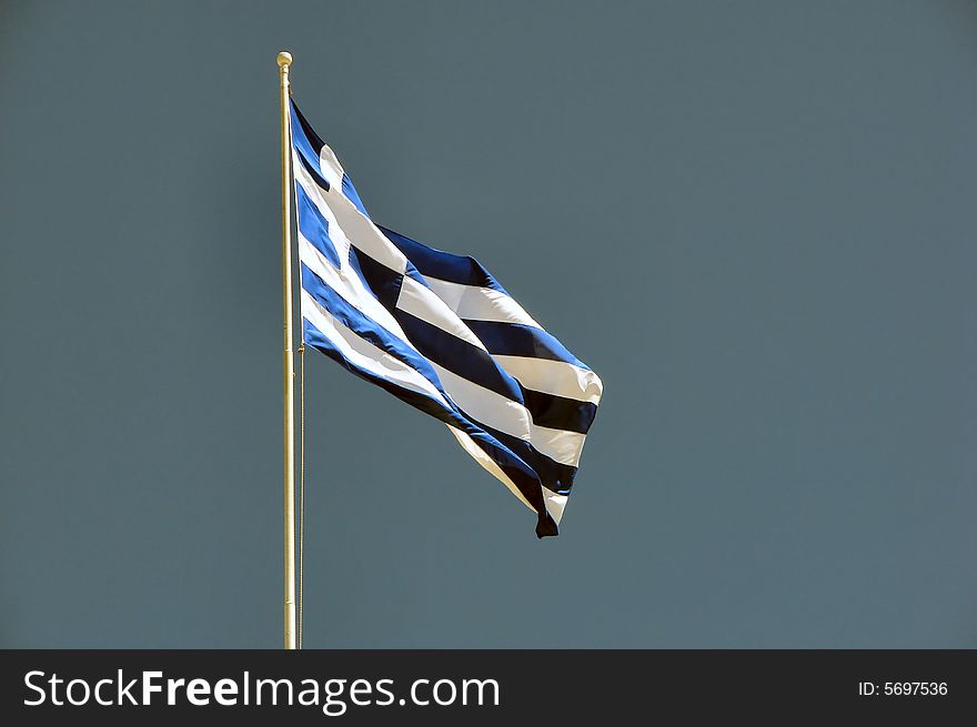 Greece Flag - Blue and White