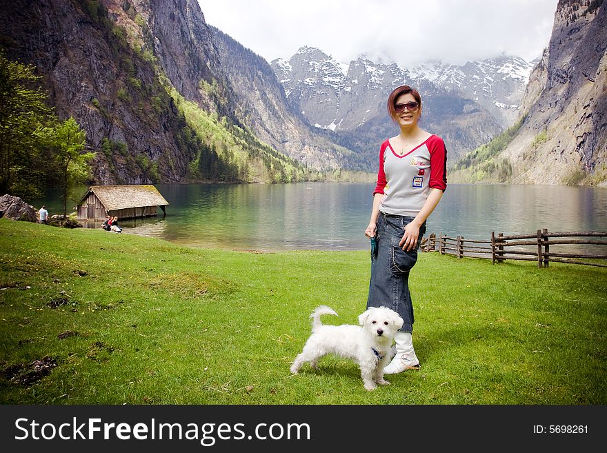 Taken on a travel at the lake Koenigssee in Germany. Taken on a travel at the lake Koenigssee in Germany.