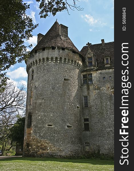 French Castle Tower