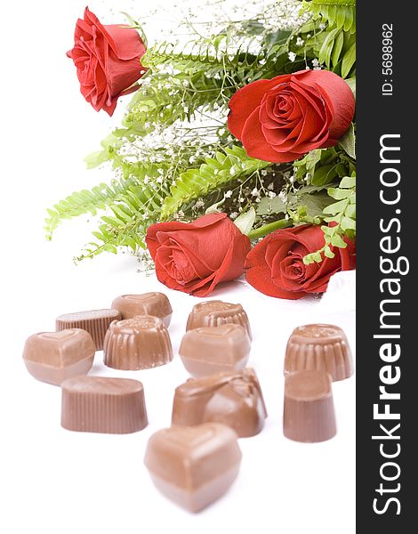 Bouquet And Chocolate