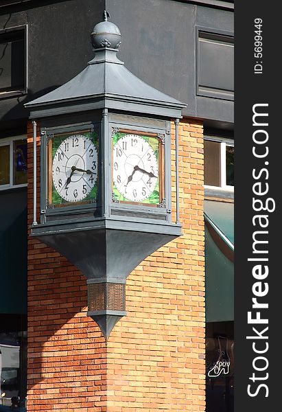 Street Corner Clock