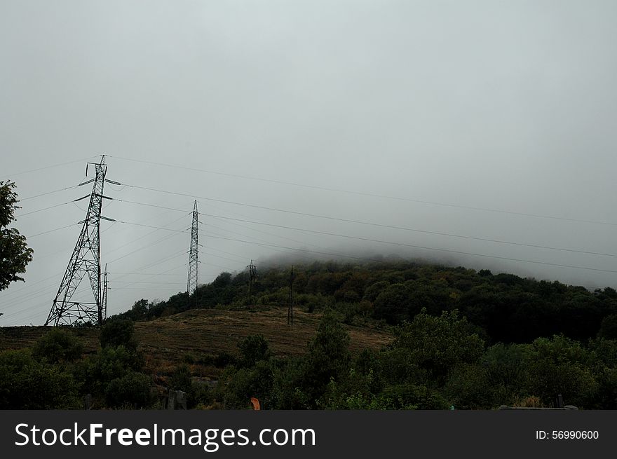 Nature In Lori, Armenia (foggy)
