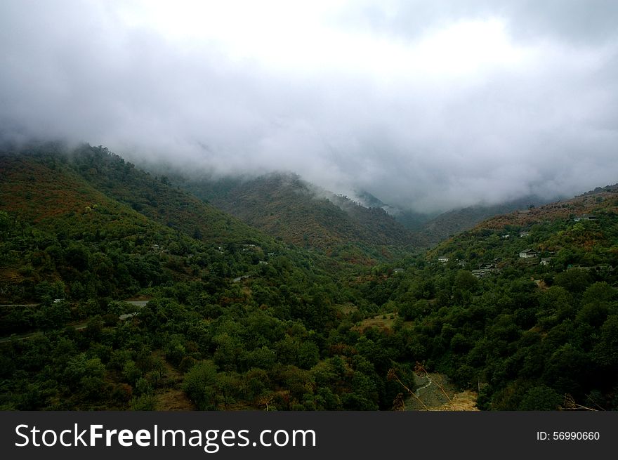 Nature In Lori, Armenia (foggy)