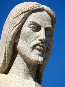 Marble Jesus Royalty Free Stock Photography Marble Jesus Royalty Free Stock Photography