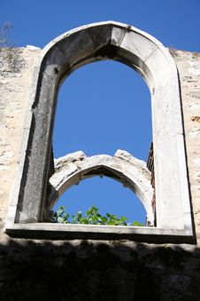 Window In Old Church Stock Photography Window In Old Church Stock Photography