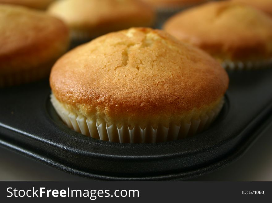 Muffins close-up