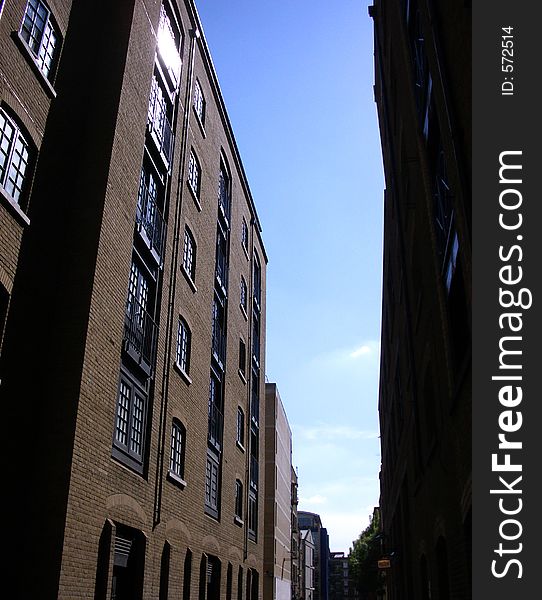 This is one of many residential buildings in London. This is one of many residential buildings in London.