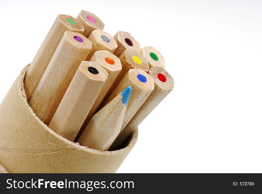 Photo of Colored Pencils. Photo of Colored Pencils