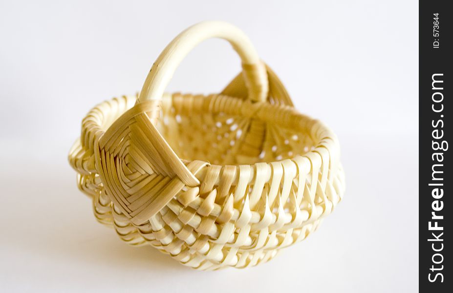 Wickerwork basket